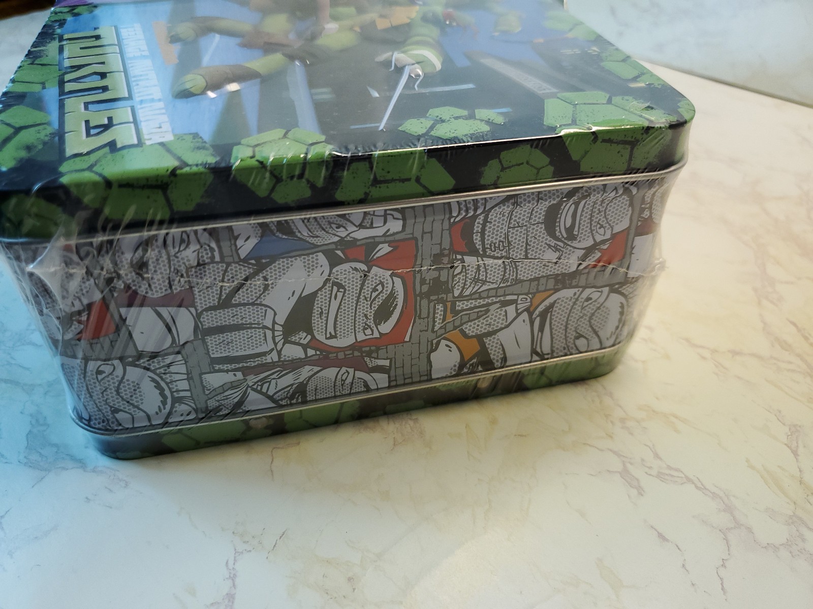 Teenage Mutant Ninja Turtles Lunchbox with 48 Pc Puzzle Cartoon TMNT New