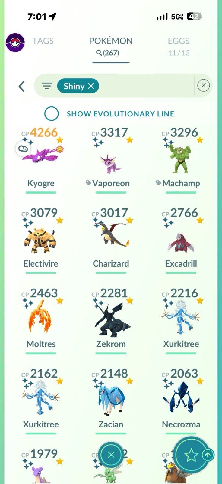 Pokémon GO Level 72 Game Account Shiny Perfect Pokémon ID RockerGirl72