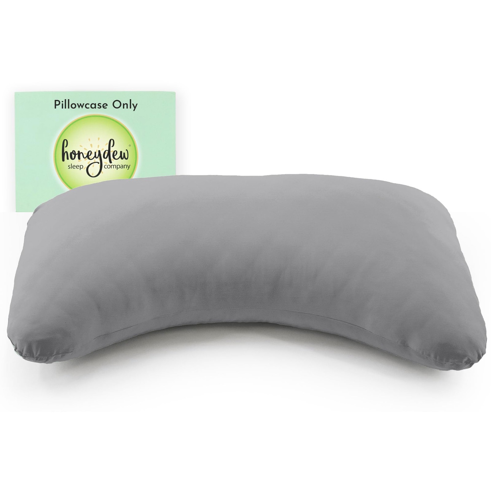 Honeydew Queen Side Pillow Case  Fits The Scrumptious and Essence Curved Pillows