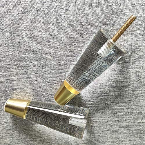 Sofa Acrylic Legs,4-Pack, Cabinet Furniture Legs 5.91" Height:5.91"(150mm)