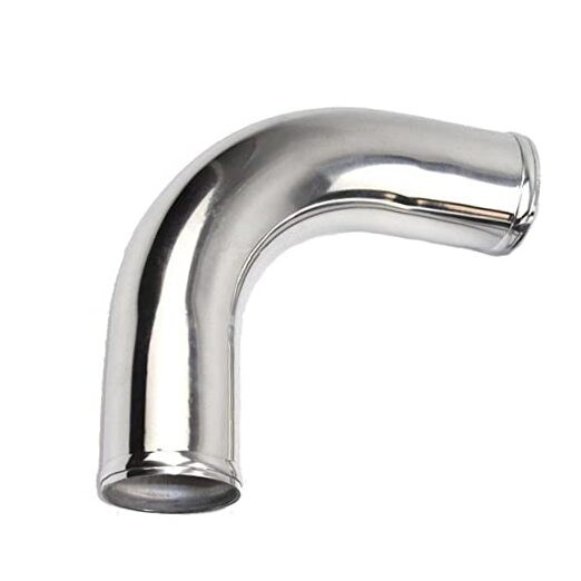 4" (102mm) OD 90 Degree Aluminum Elbow Pipe with OD 4"-102mm 90-length 300mm