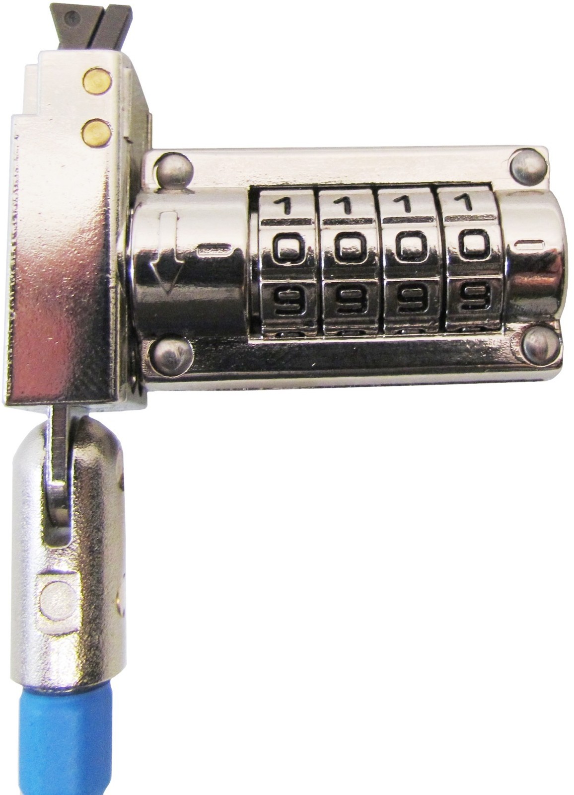Noble Locks Wedge Fixed Combination Lock - Non-Resettable TZ05TNR