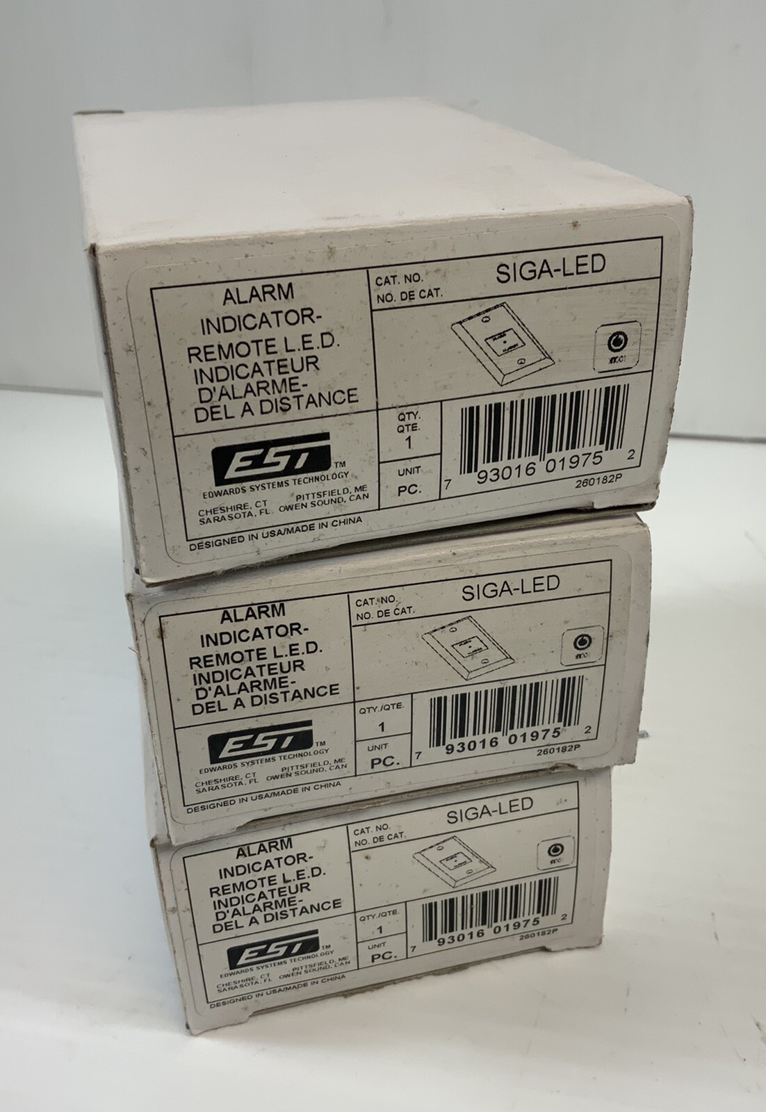 New EDWARDS SIGA-LED Indicator Remote L.E.D.
