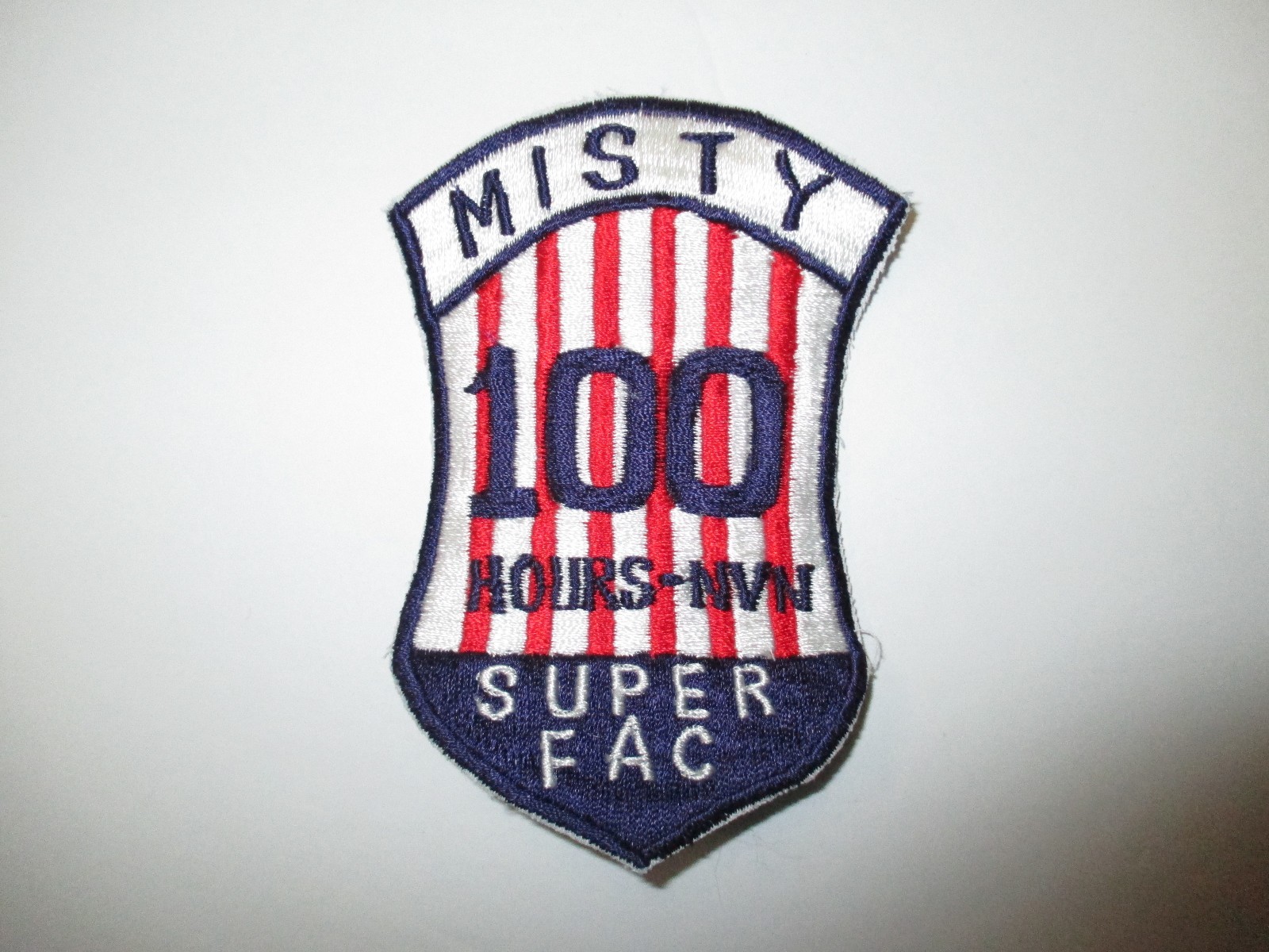 b6020 Vietnam US Air Force Gun Ship Super FAC F-100-F Misty 100 Hours NVN IR23C