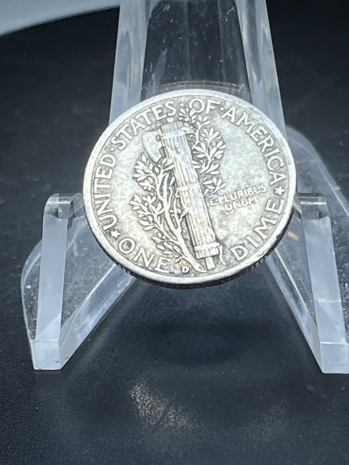 1941-D Mercury Dime - Actual Silver Coin Shown # CB76