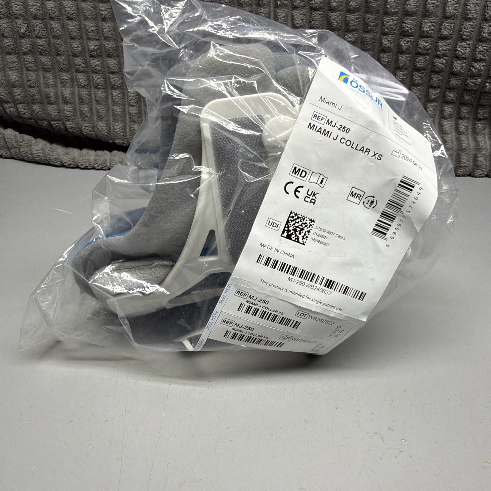 Ossur Miami J Cervical Collar XS MJ-250 NEW