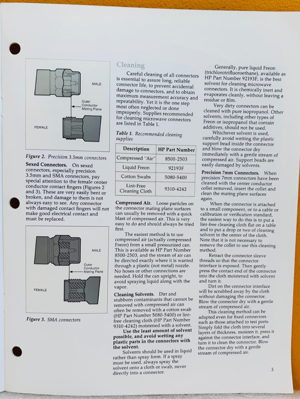HP 5954-1566 Coaxial Systems Application Note 326 Manual.
