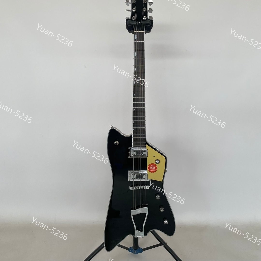 Solid Electric GuitarStainlessRounded Fret Edge Bone Nut HH PickupsFactoryOutlet