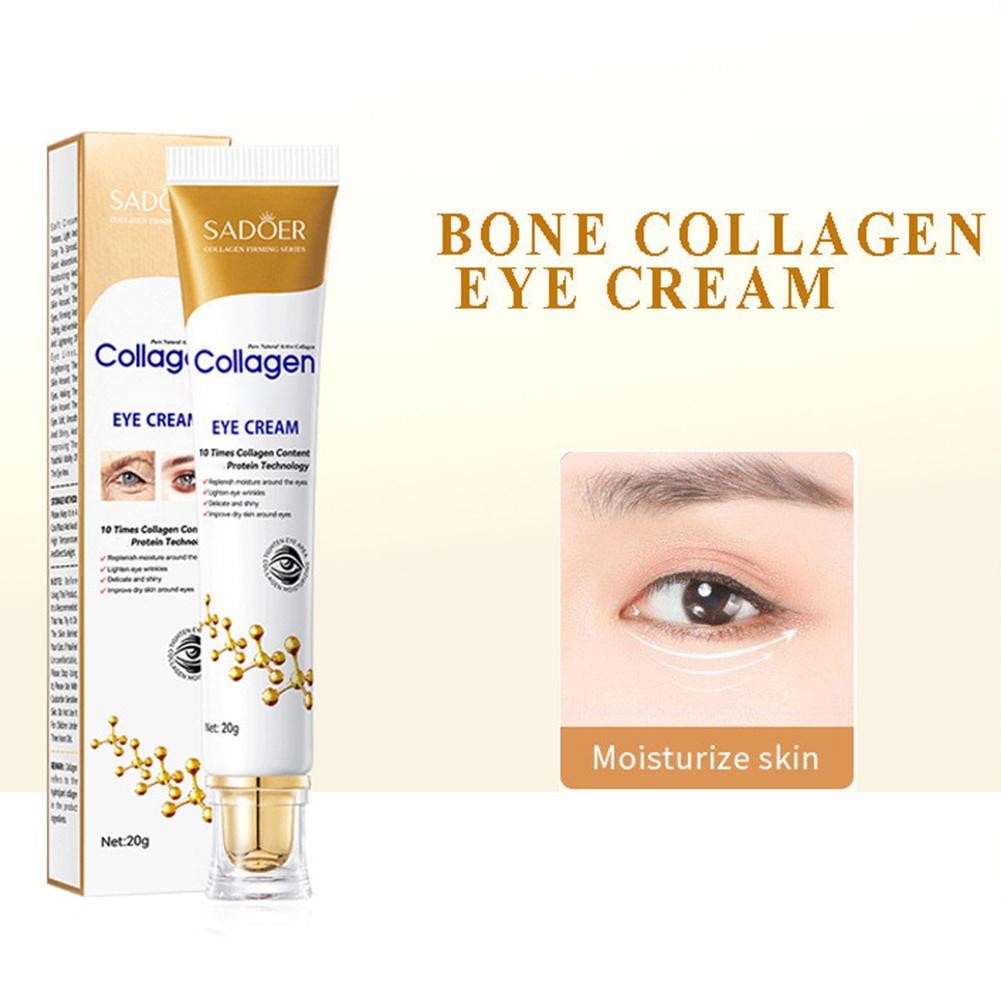 Collagen Anti wrinkle Eye Cream Remove Eye Bags & Dark Circles 1pcs J2K3 R6 P7Z1