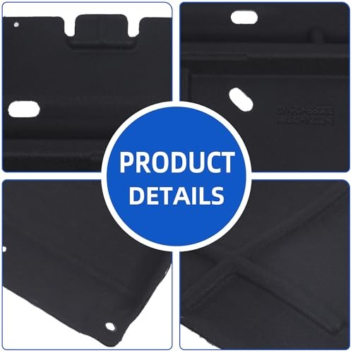 Splash Panel Shield Under Diaper with Mounting Screws - Compatible with 2015