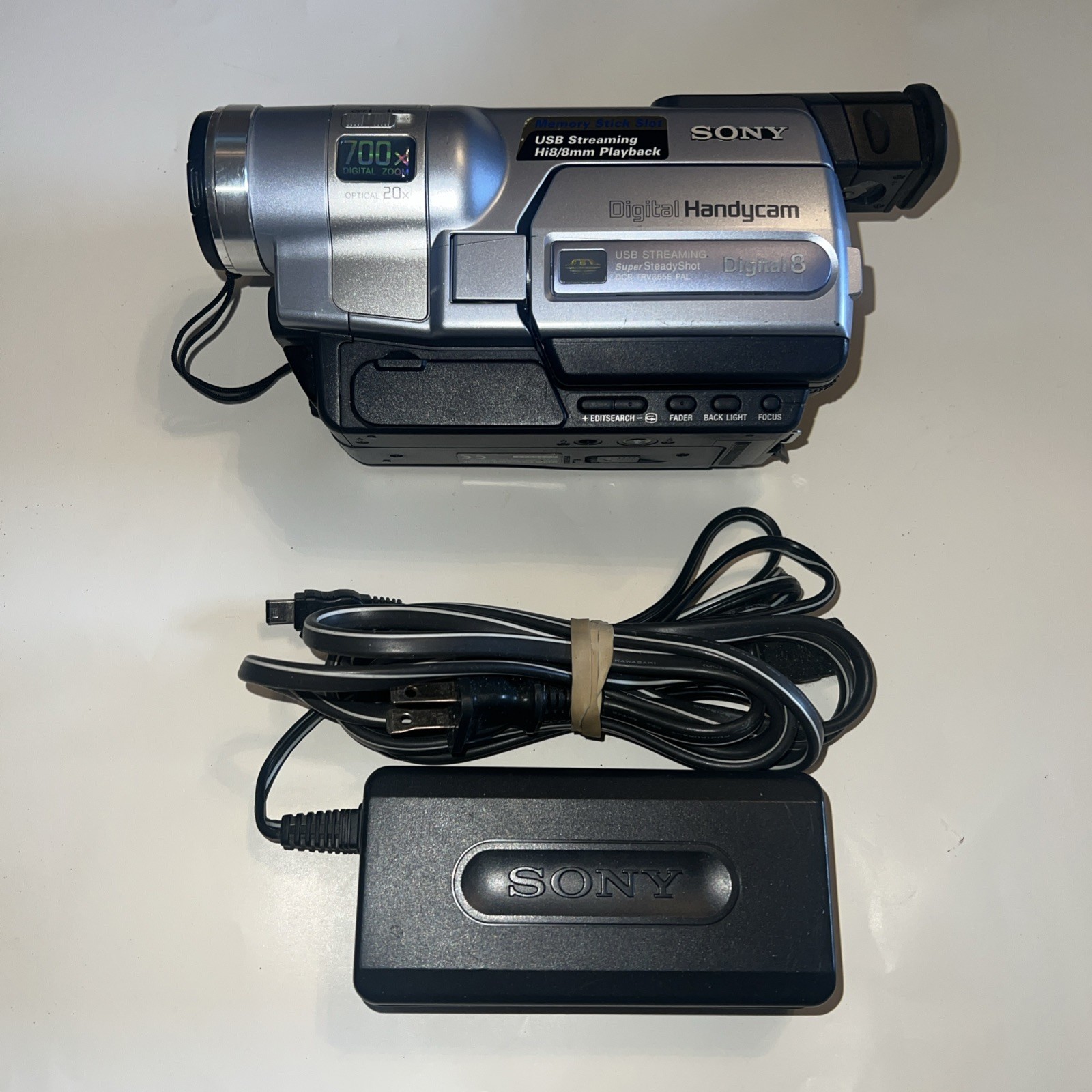 Sony DCR-TRV355E PAL Digital8 Hi8 Video8 Camcorder VCR Video Transfer