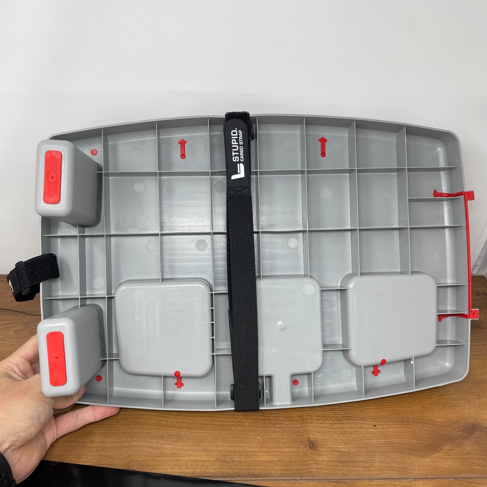 STUPID Car Tray Bundle Car Organizer Includes Removeable Cup Mug Holder Mat