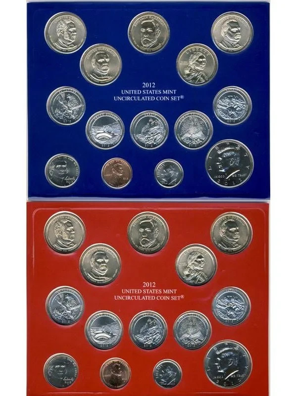 2012 US Mint Uncirculated Set - P & D Coins - Sealed Box, OGP & COA
