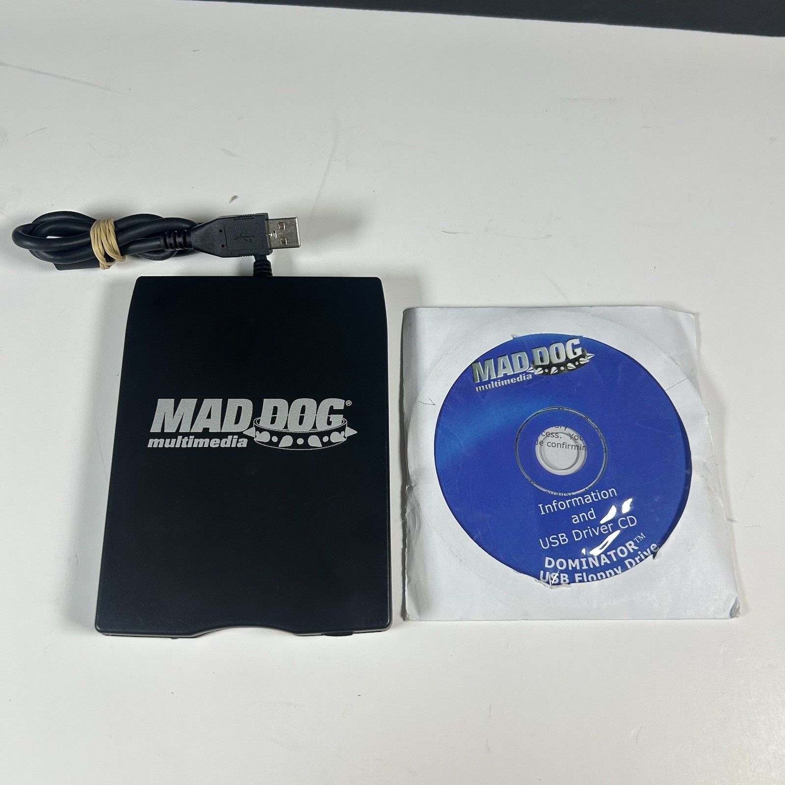 TEAC Mad Dog Multimedia FD-05PUW 1.44MB 3.5"  USB Floppy Disk Drive