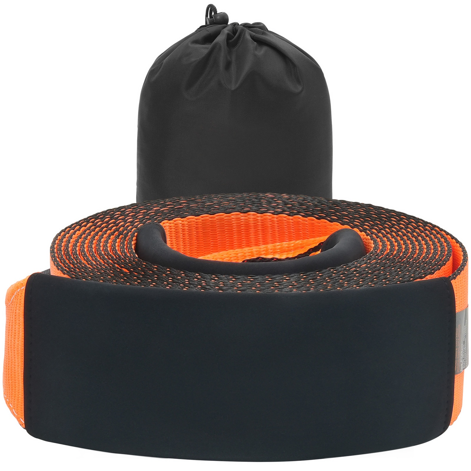 Uimoso 4"x 30' Tow Strap Towing Rope Cable 46500 lbs Emergency Heavy Duty Strap