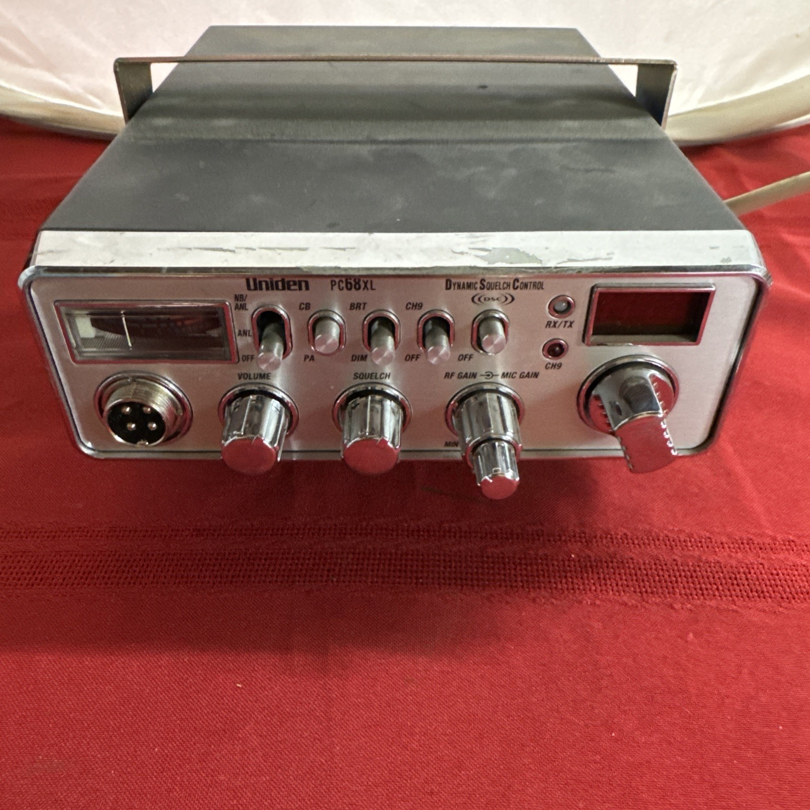 Uniden Pc68xl Cb With Cooling Fan Attached For Component Use Working