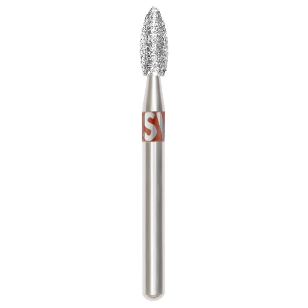 Piranha Diamonds FG #368.020 Fine Grit, Pointed Football Shaped, Single Use