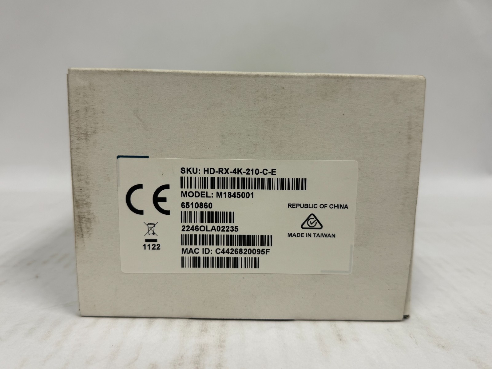 CRESTRON HD-RX-4K-210-C-E 4K MULTIFORMAT SWITCH AND RECEIVER