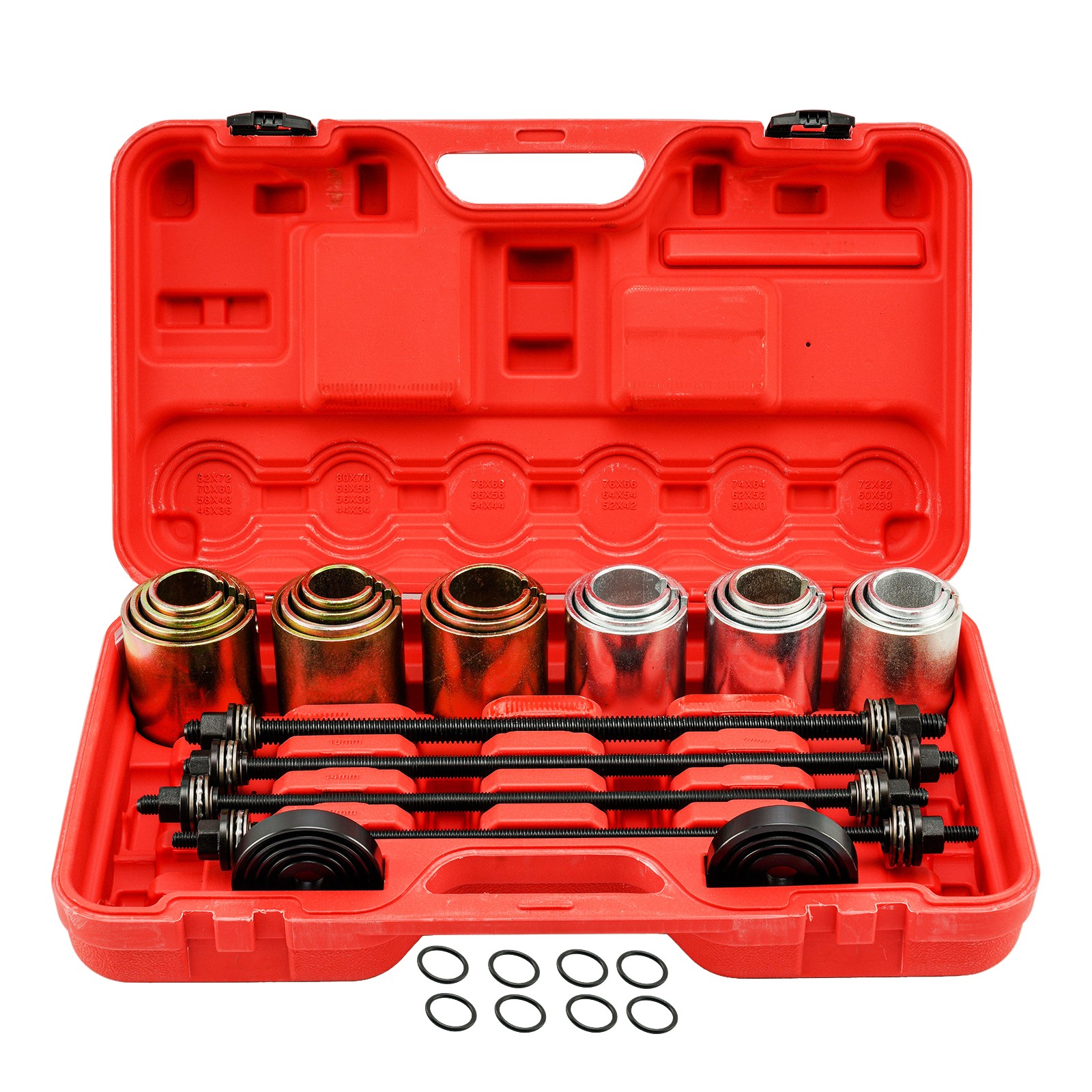 26x Universal Press and Pull Sleeve Kit Bush Bearing Removal Insertion Tool