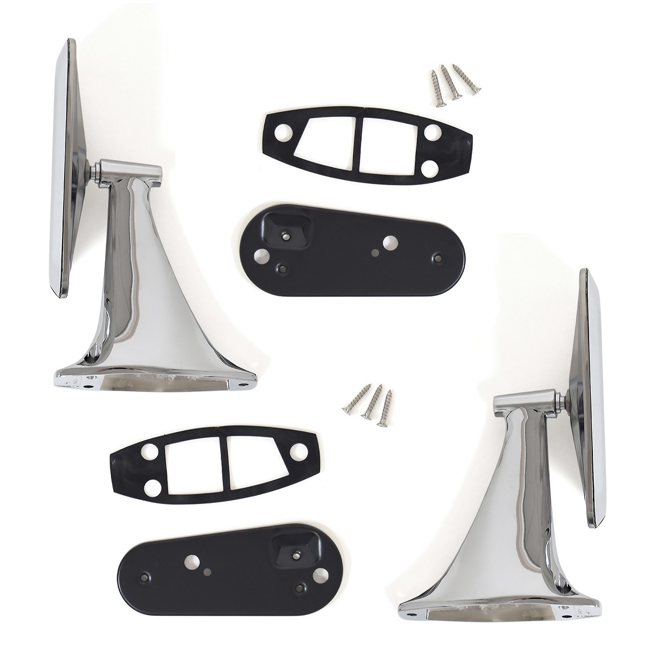 Outside Mirror Chrome PAIR 1970-1972 C10 Truck
