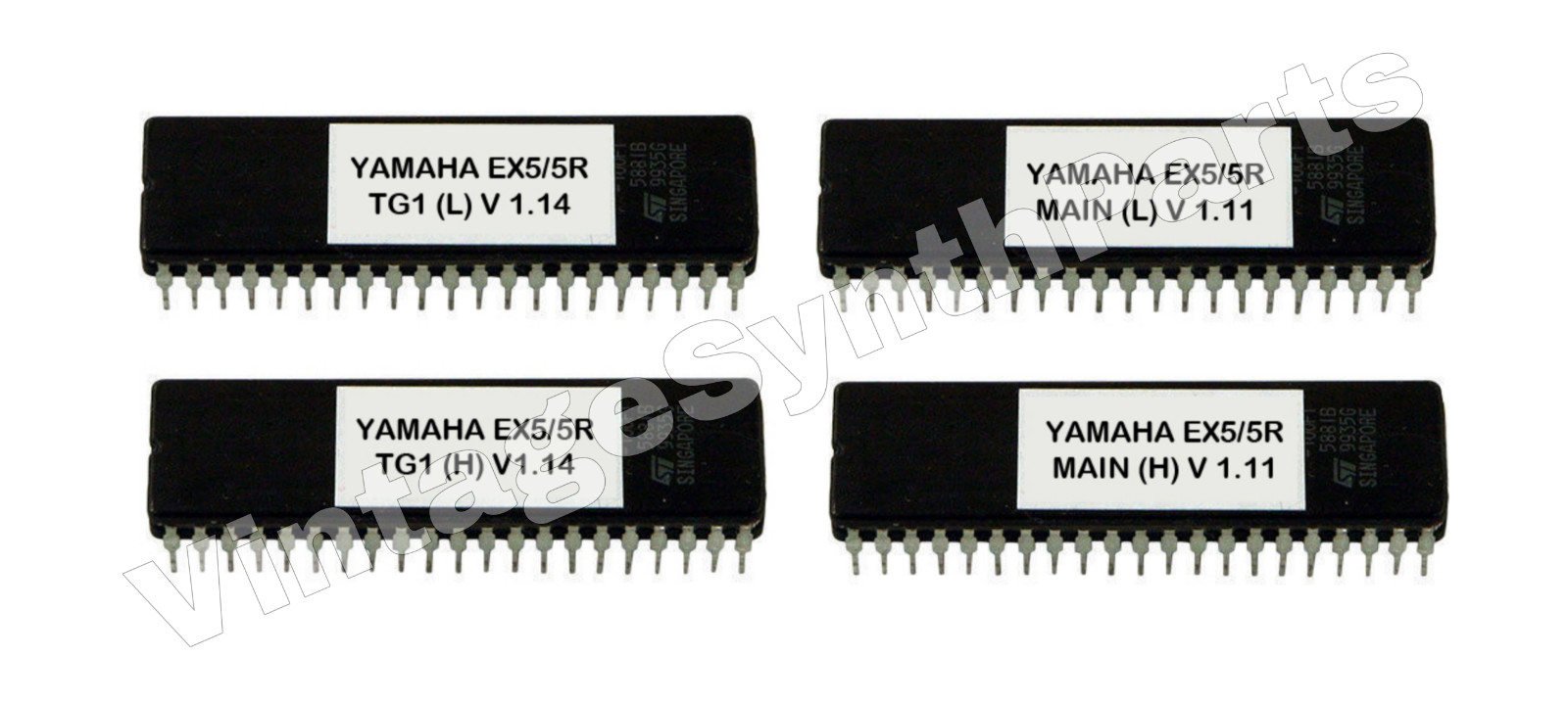 Yamaha EX5 EX5r firmware OS 1.11 / 1.14 (main+voice) upgrade update EX-5 Eprom