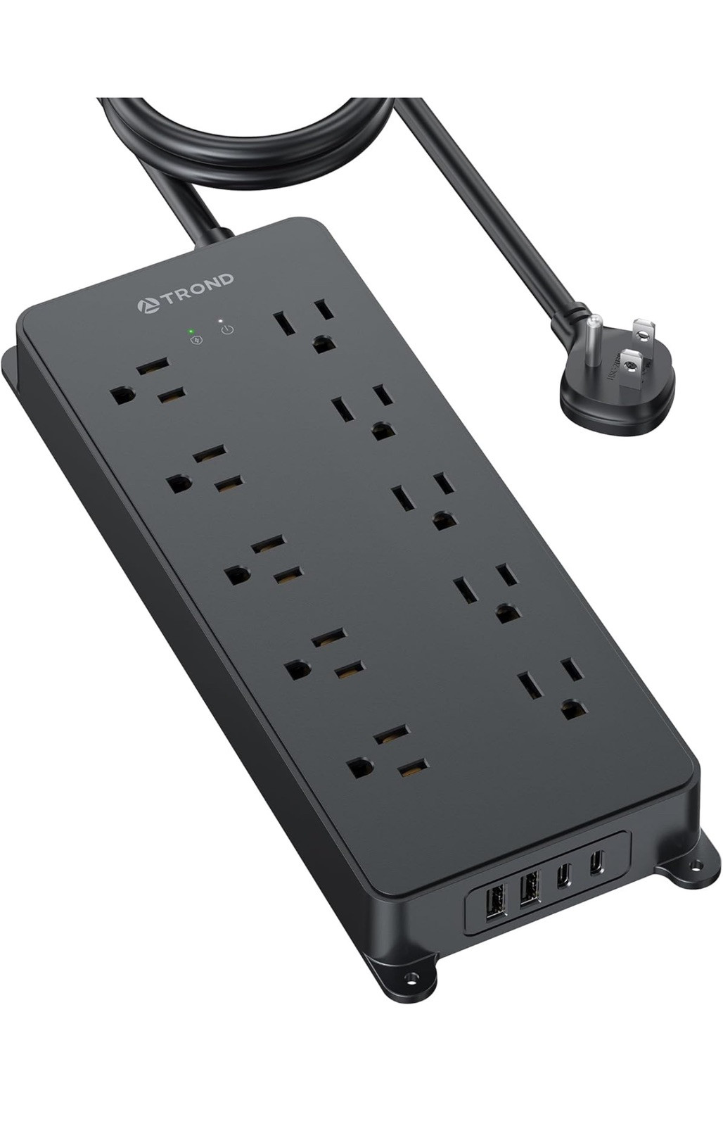 TROND 10A2U2C Surge Protector 10ft