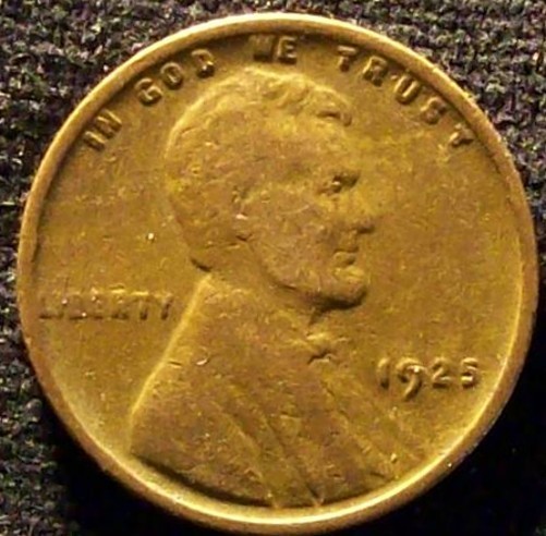 1925 Lincoln Wheat Cent