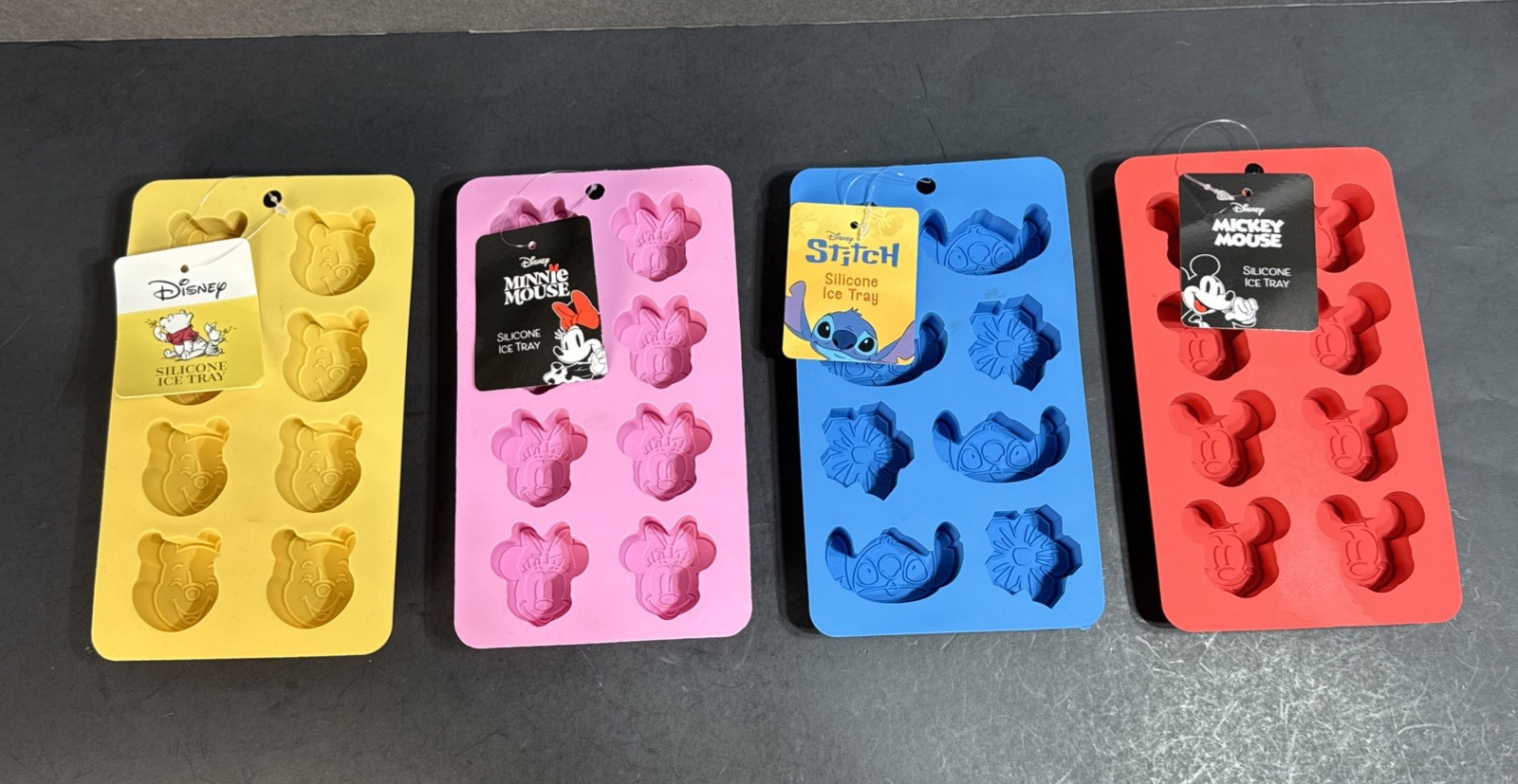 Disney Winnie the Pooh & Stitch Silicone Ice Cube Tray 2025 Brand New w/ Tag