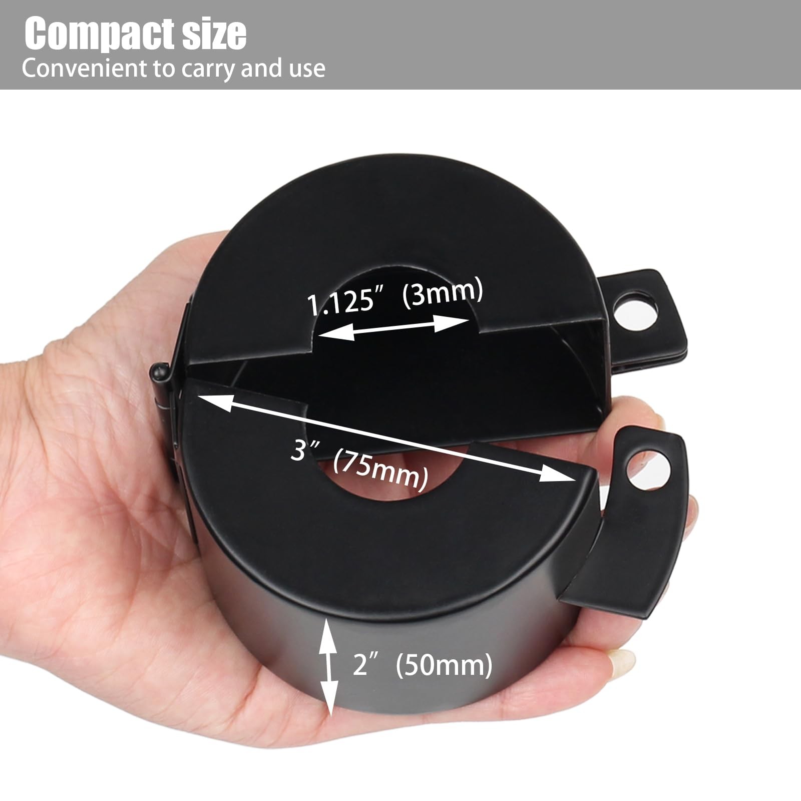 Round Door Handle Locking Device, Door Handle Lock Cover, (with Combination P...
