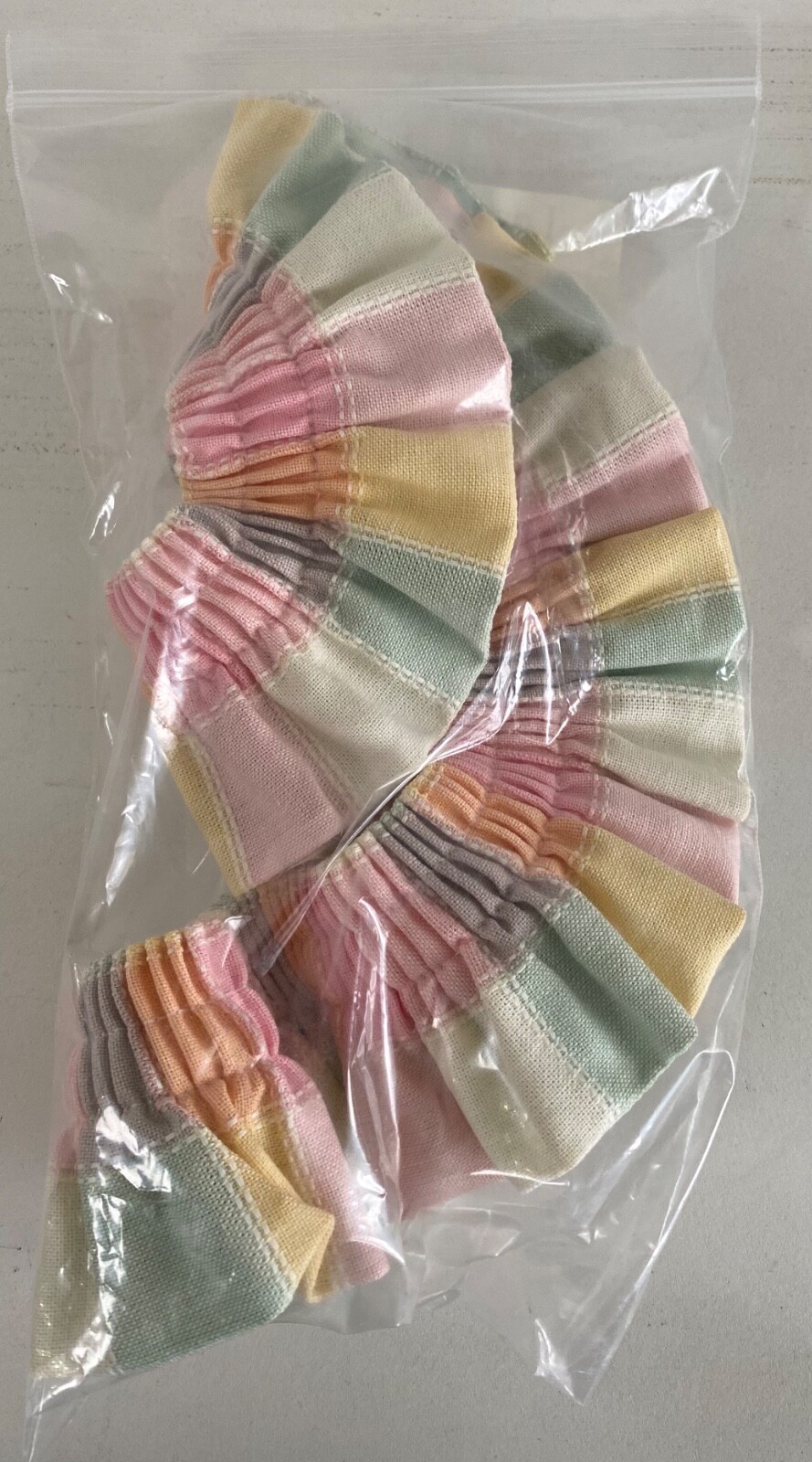 Longaberger Garter Pastel Plaid Medium