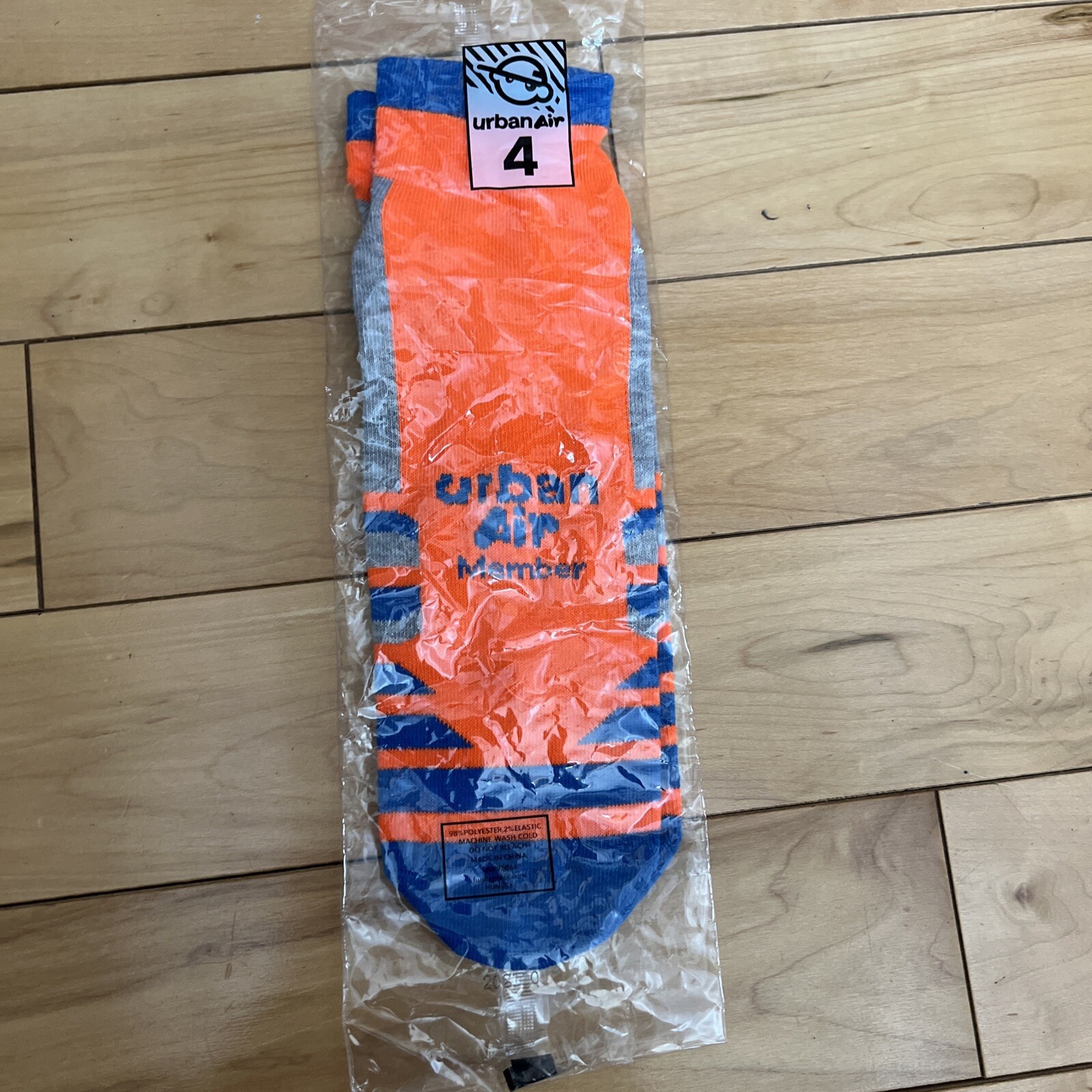 Qty 7 Urban Air Adult Size 4 Trampoline Park Gripper Socks