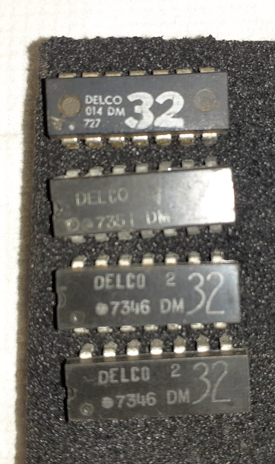 Delco DM32. GM Part 7898489 replaces NTE744 Chip. NOS.