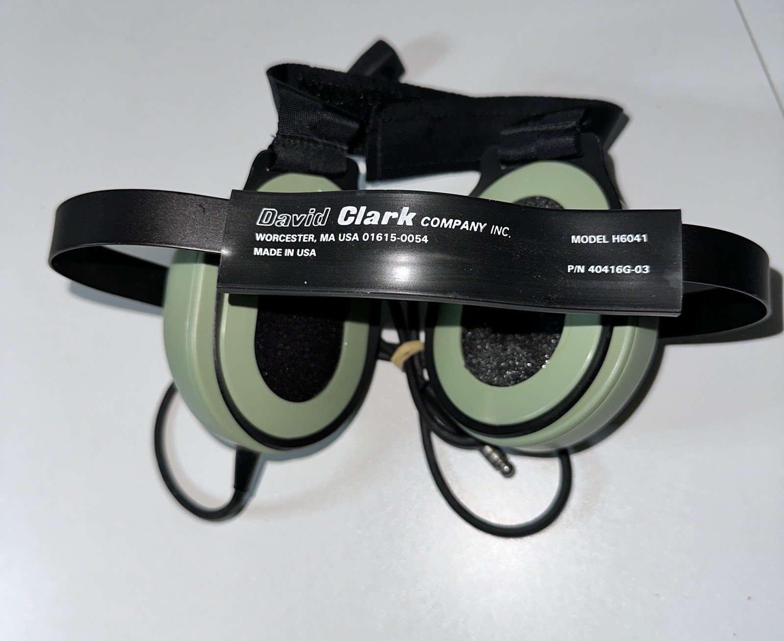 David Clark Headset Aviation- Fire Apparatus Headset Parts Only
