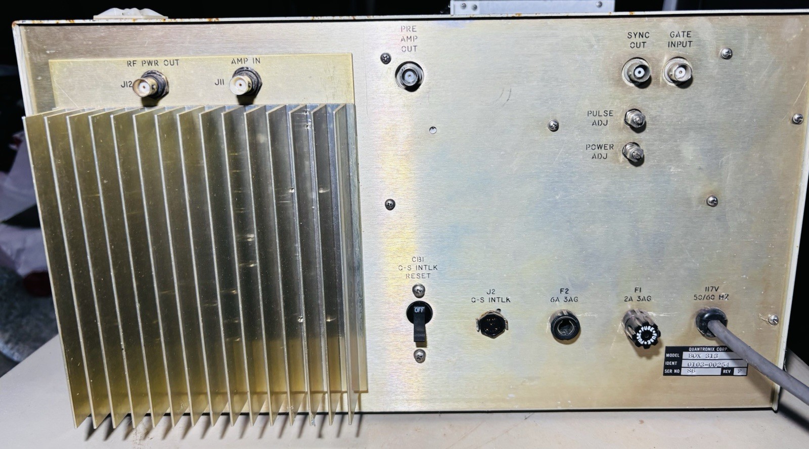 General Scanning DE-3000 Galvo Controller + Quantronix Q-Switch- 1988 Laser Sys