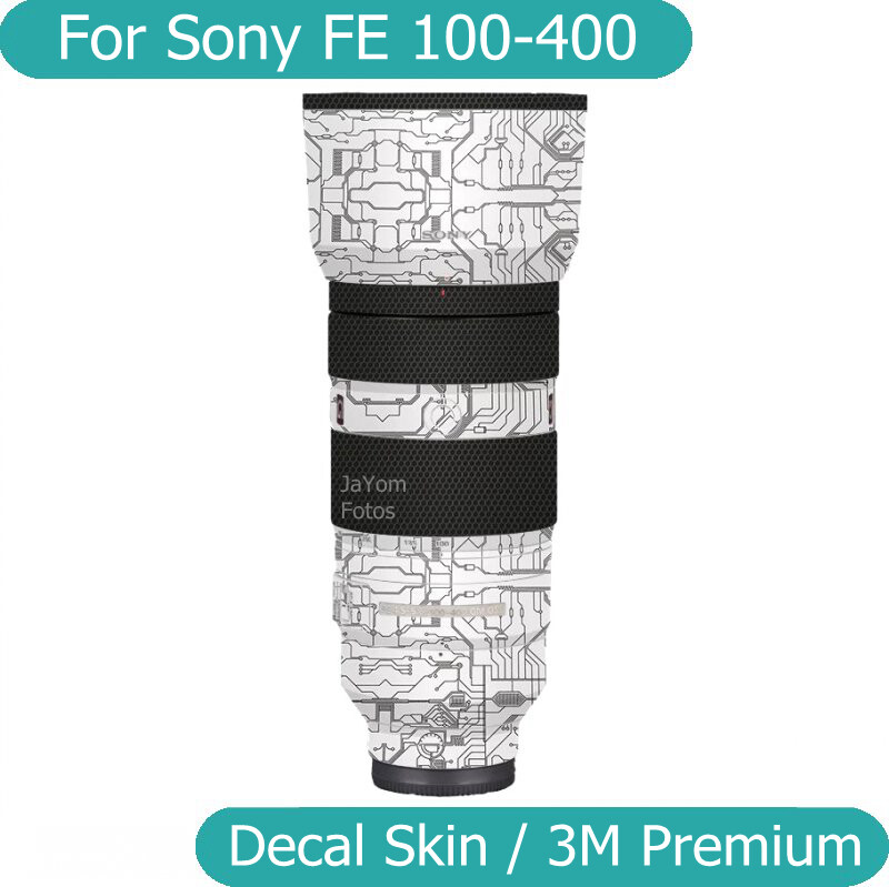 For Sony FE 100-400mm 4.5-5.6 GM Decal Skin Vinyl Wrap Film Lens Sticker 100-400