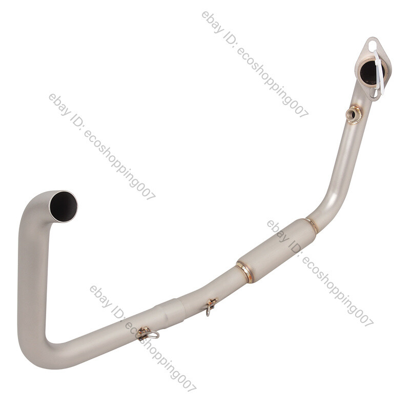 For Benelli TNT 125 135 2017-2023 Exhaust System Front Link Pipe Steel Header