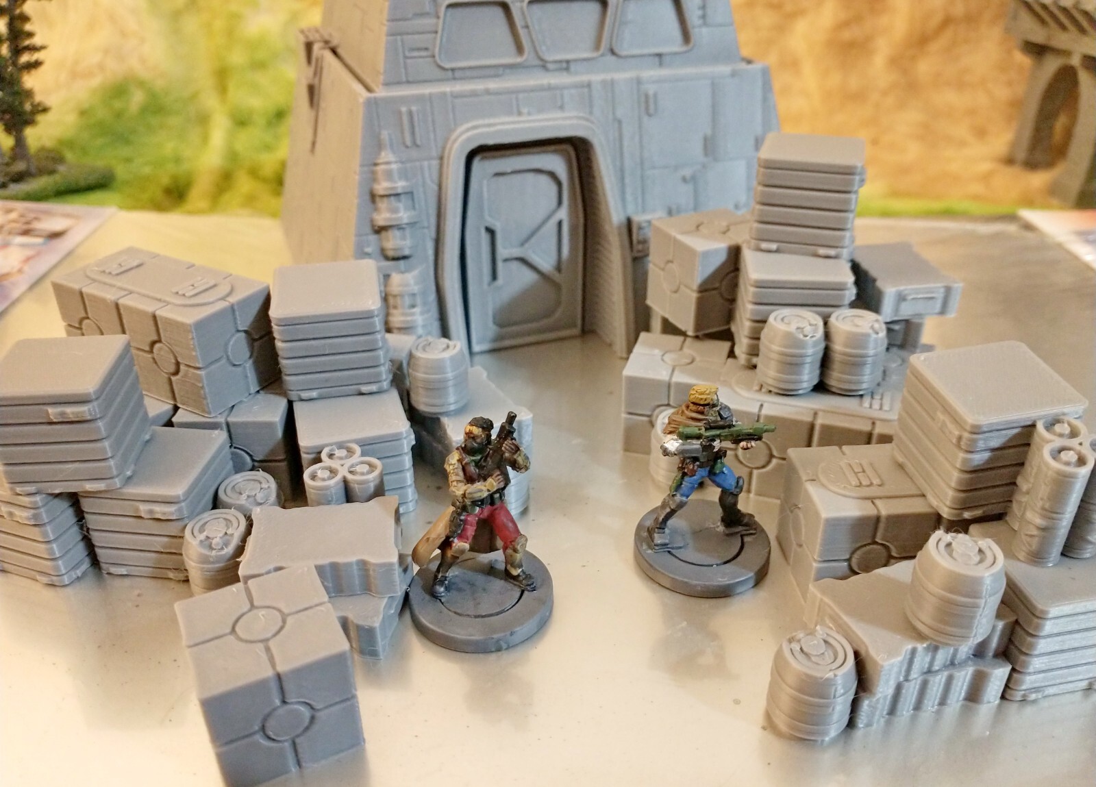 Imperial Cargo 28mm 32mm 40mm Sci-fi Scatter Terrain 40K Star Wars Shatterpoint