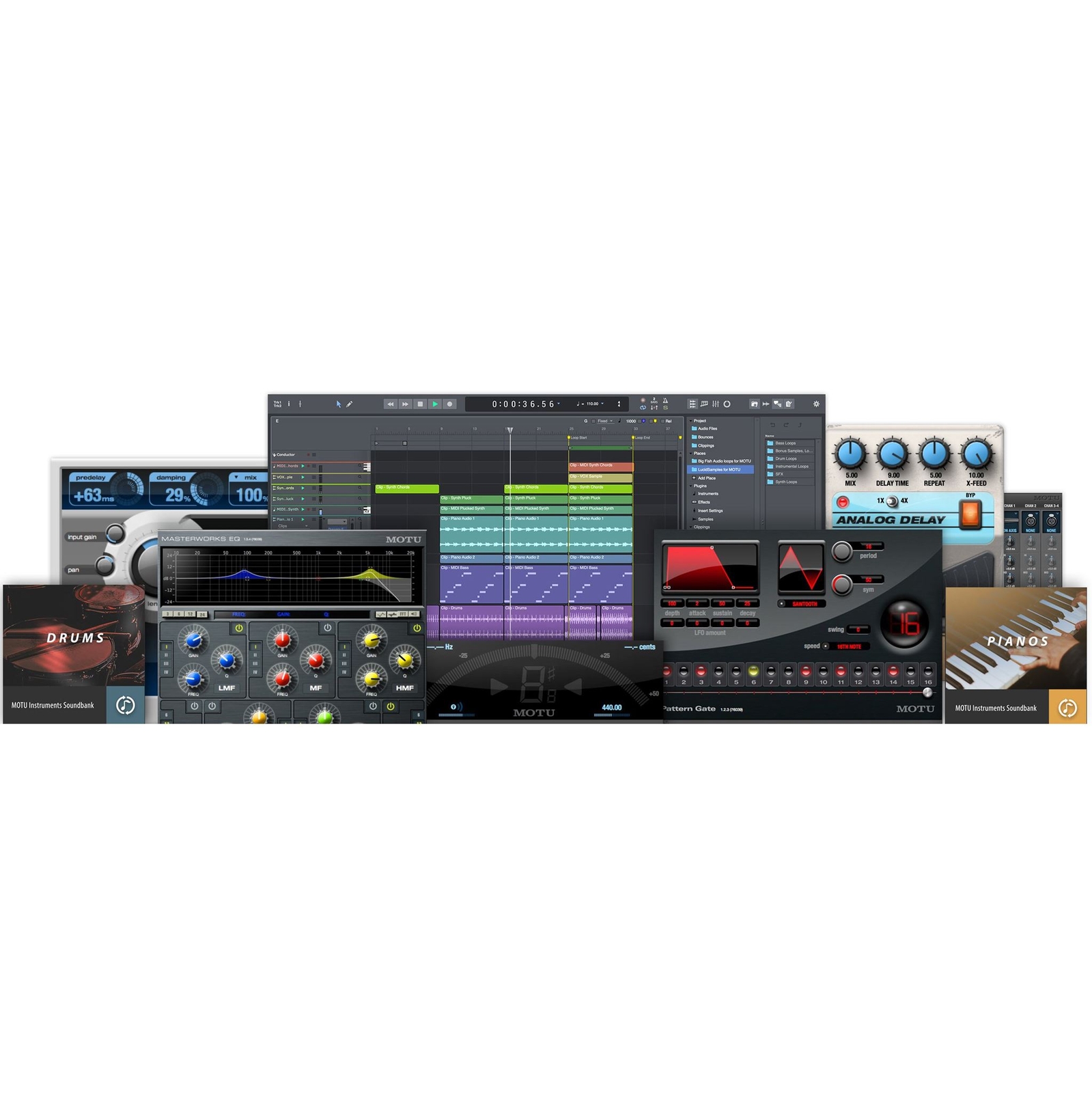 MOTU M2 Audio Interface (2x2 USB-C)