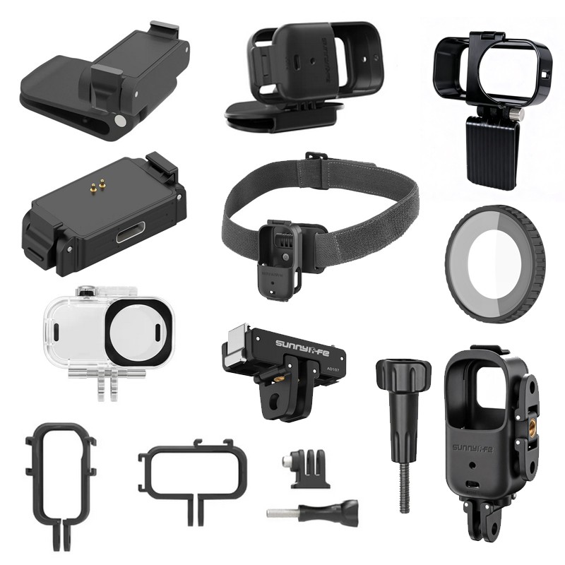 Accessories for DJI Osmo Nano Camera Lens Protector Case Cover Hat Mount Adapter