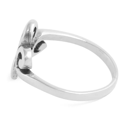 925 Sterling Silver Swirl Ring