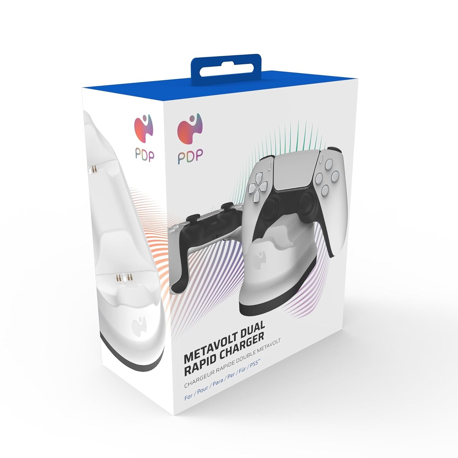 PDP Gaming PlayStation 5 METAVOLT Dual Charging Station for PS5 Controller™