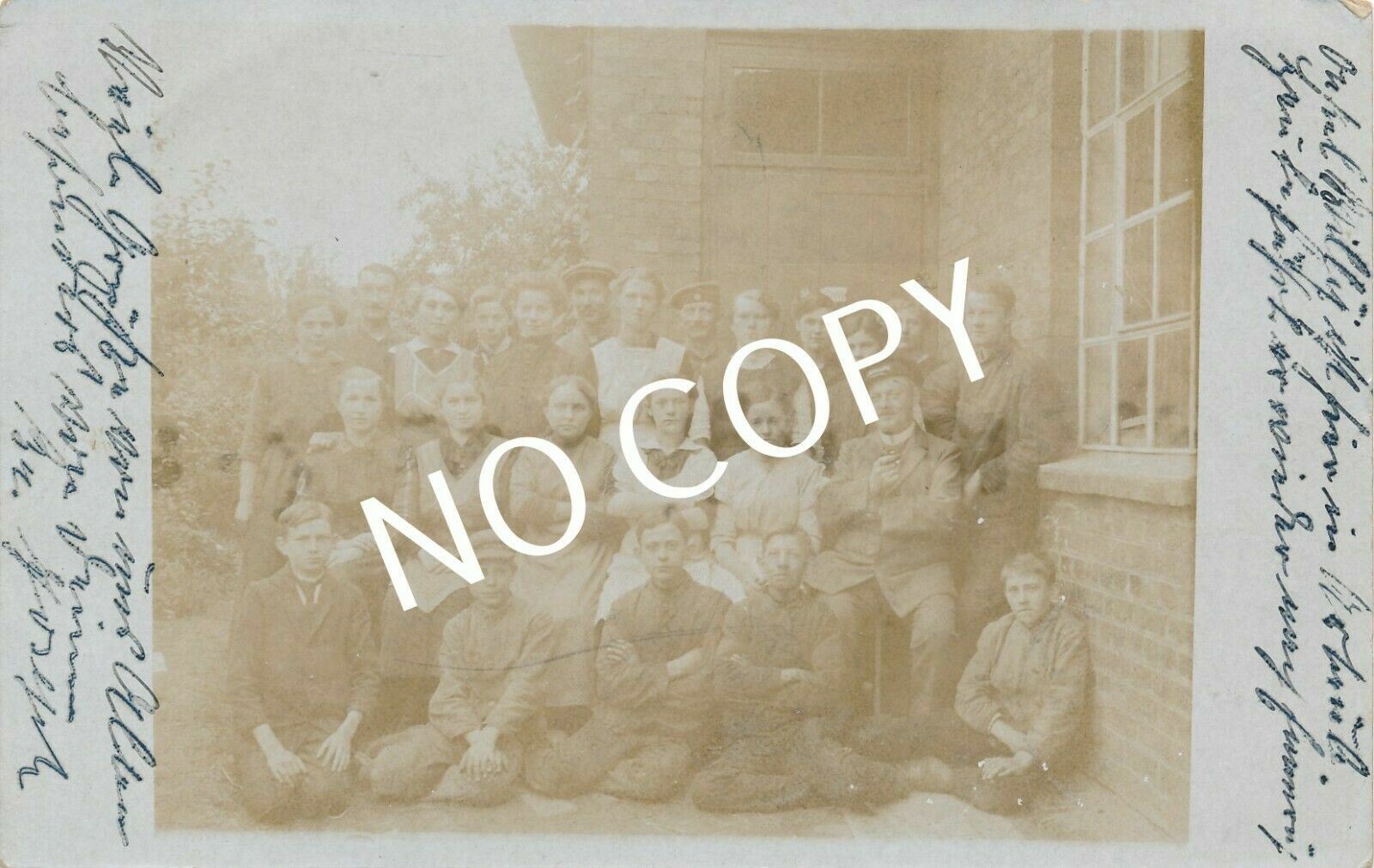 Pk Photo Wk I Relatives of Soldiers and Children in Kevelaer 1916 D1.23