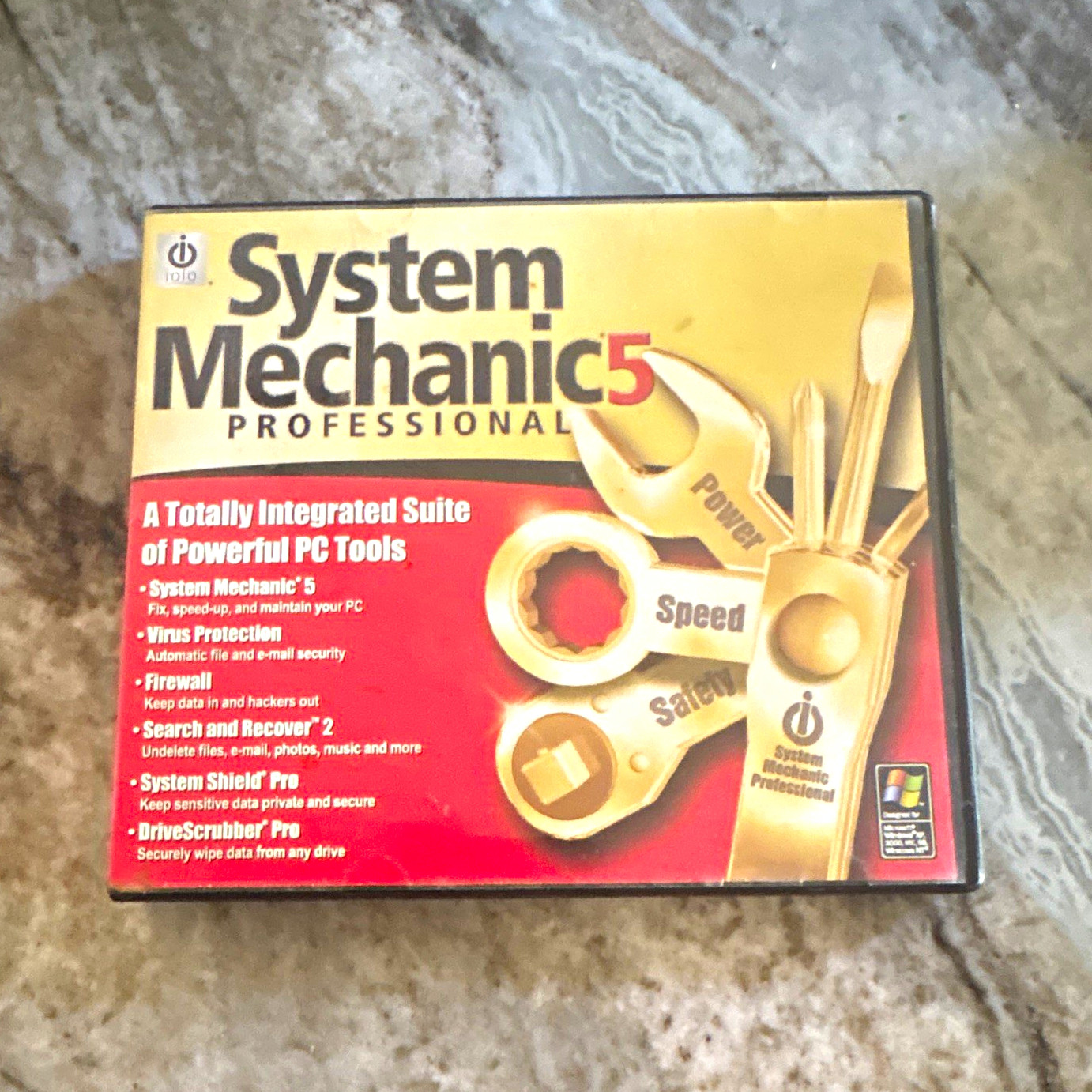 iolo System Mechanic 5 Professional PC Utility Software CD for Windows 98-2000