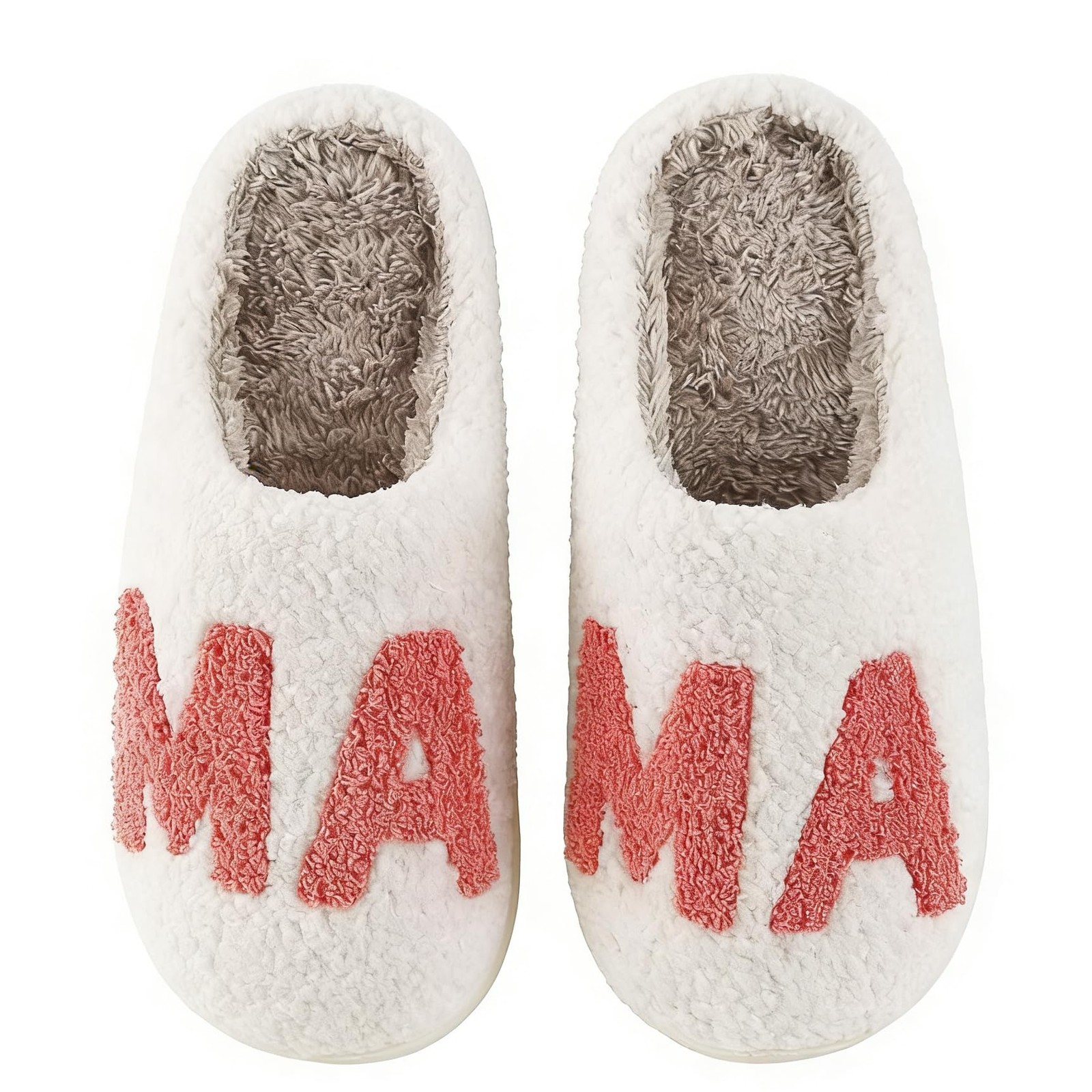 Qubuwalk Happy Smile Face Slippers House Slippers for Women Cute Cartoon Desi...