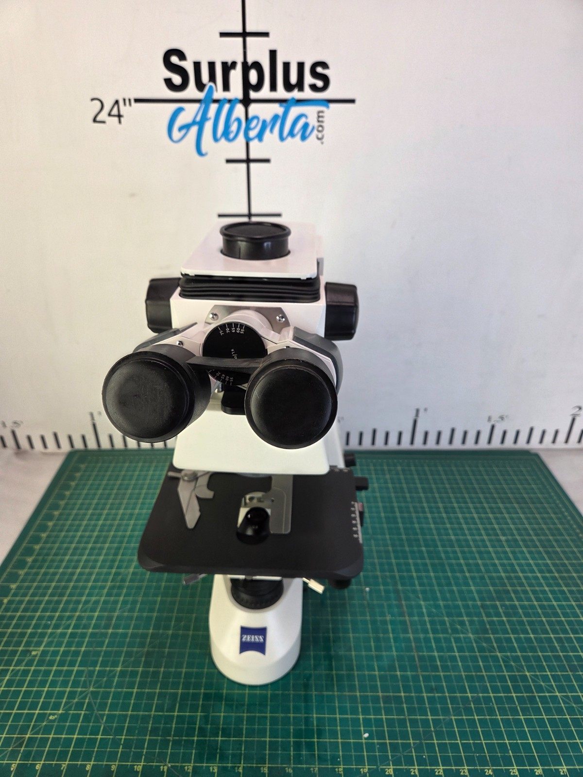 Zeiss Axioskop 40 Trinocular Microscope