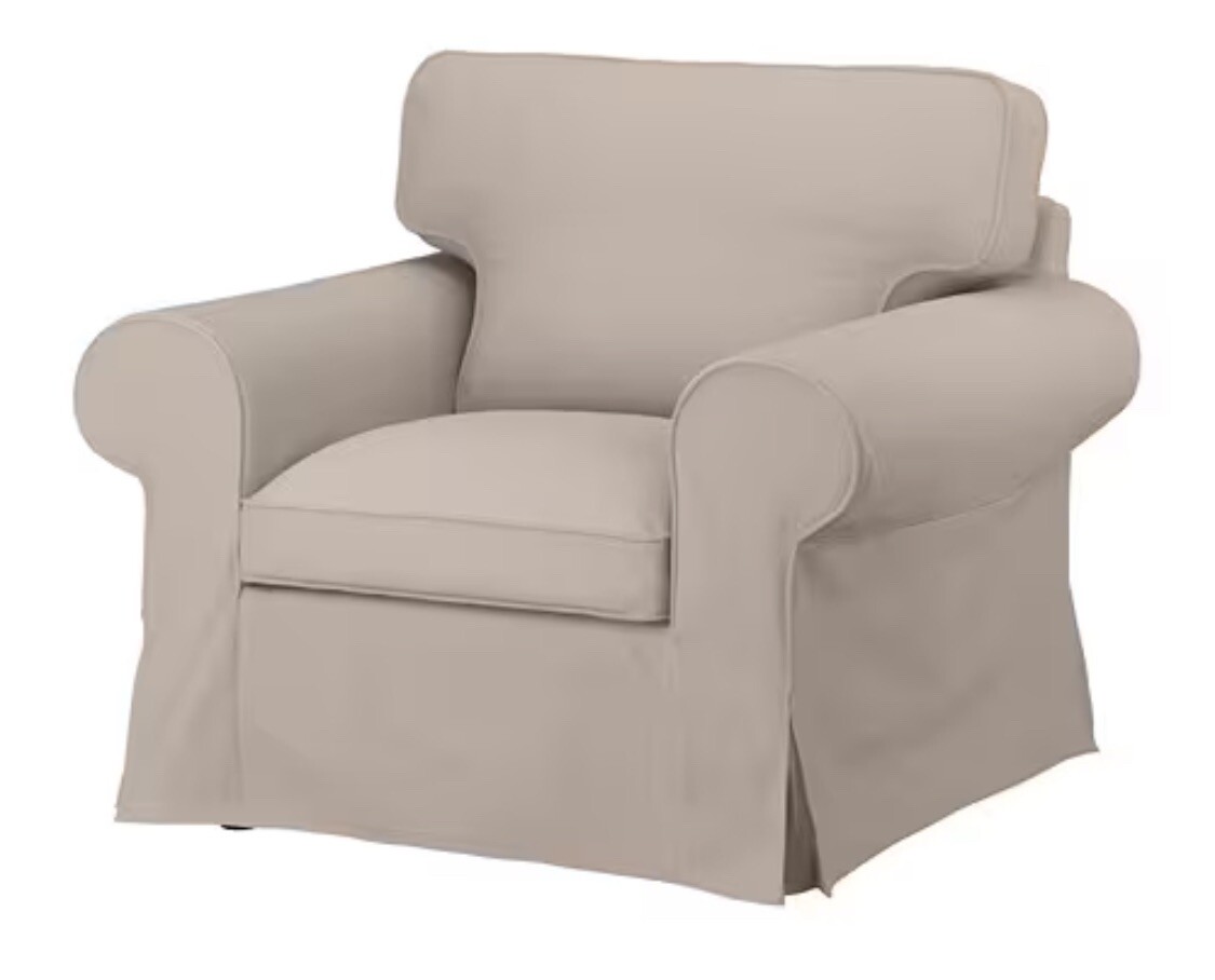 Brand new Ikea EKTORP Cover for armchair, Totebo light beige,90485234