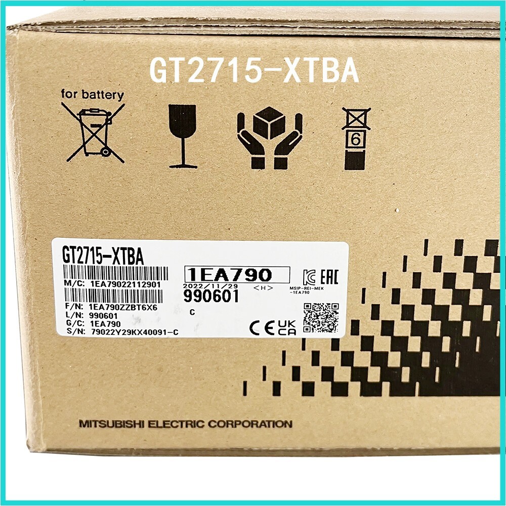 NEW SEALED ORIGINAL MITSUBISHI HMI GT2715-XTBA TOUCH PANEL