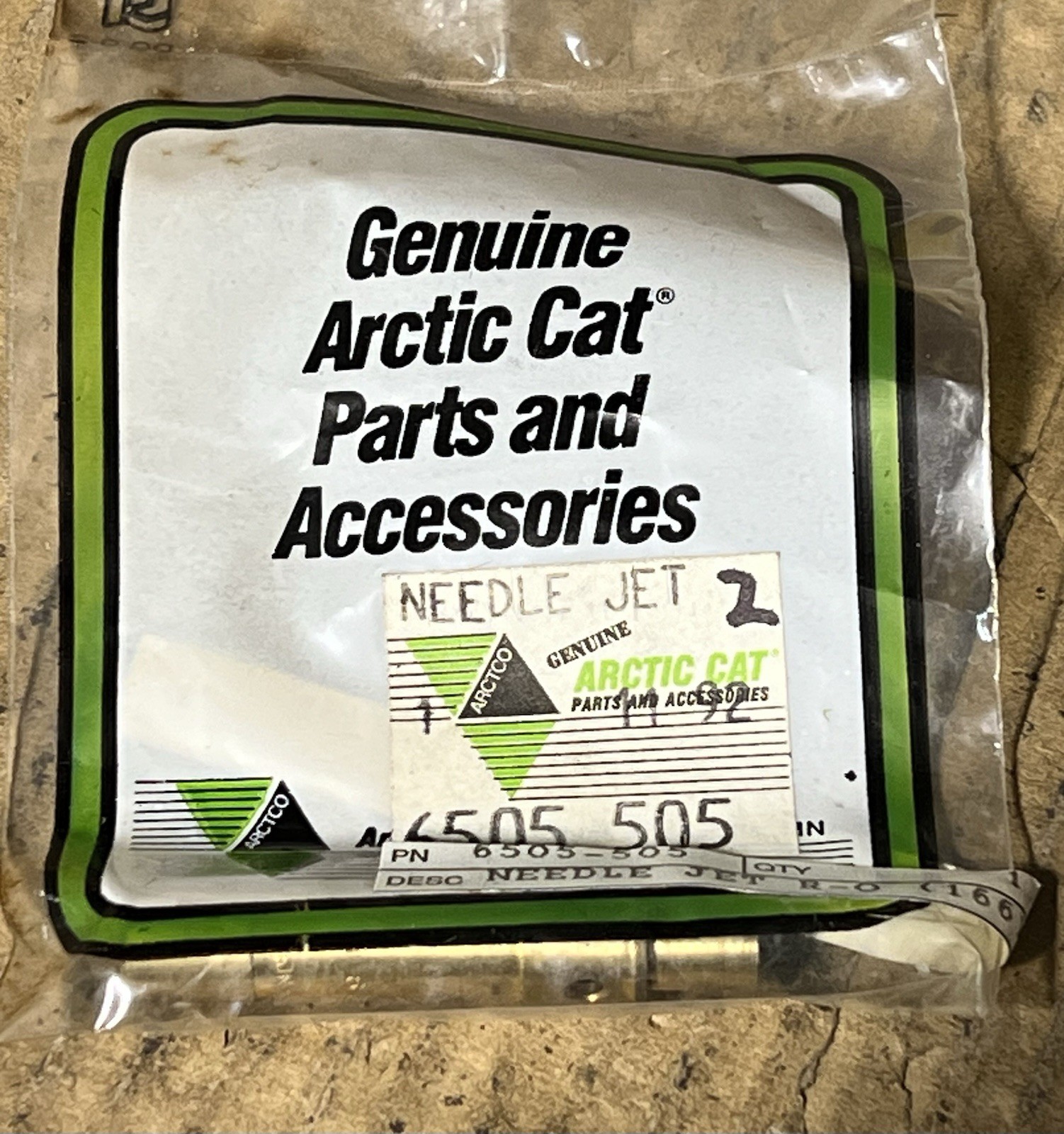 6505-505 Arctic Cat Needle Jet NEW OEM