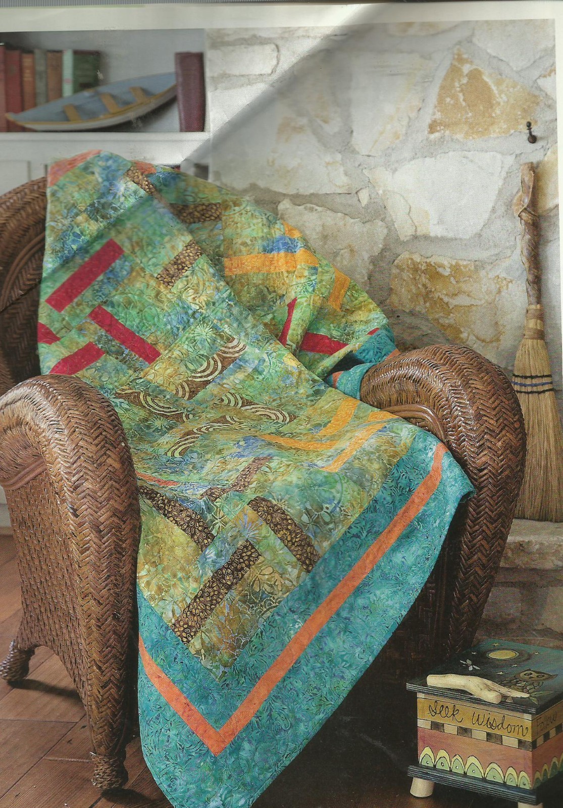E0807   SHARDS QUILT PATTERN/INSTRUCTIONS