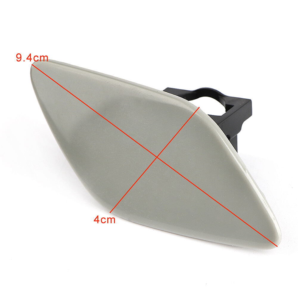 Pair Front Bumper Headlight Washer Cover Cap For BMW E92 Coupe E93 Convertible